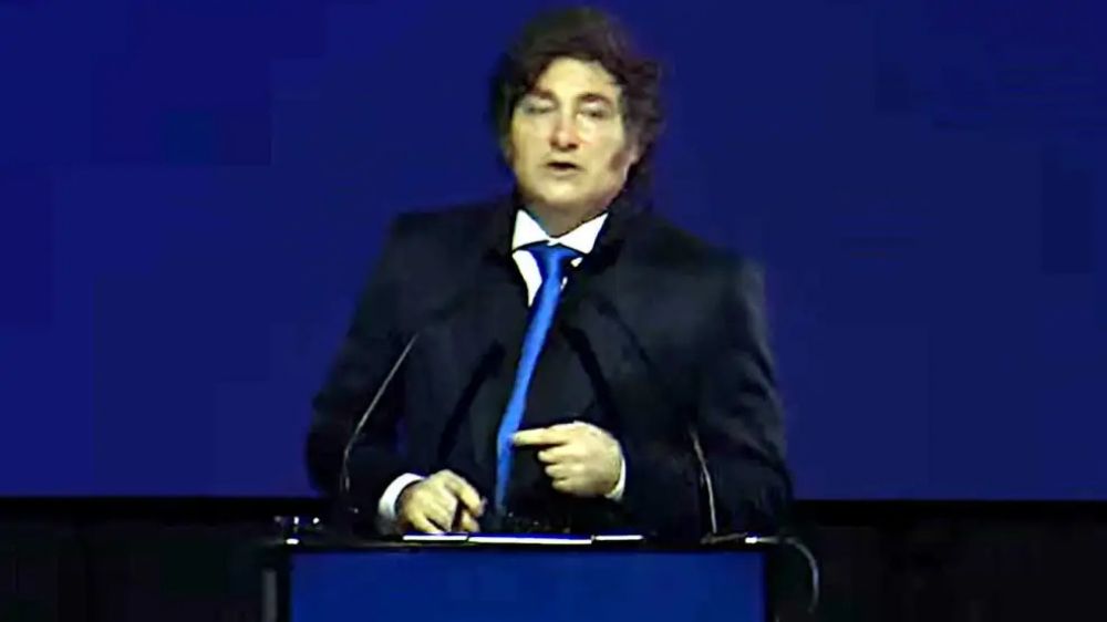 Javier Milei habla ante el crculo rojo en una semana clave para la campaa electoral y los mercados