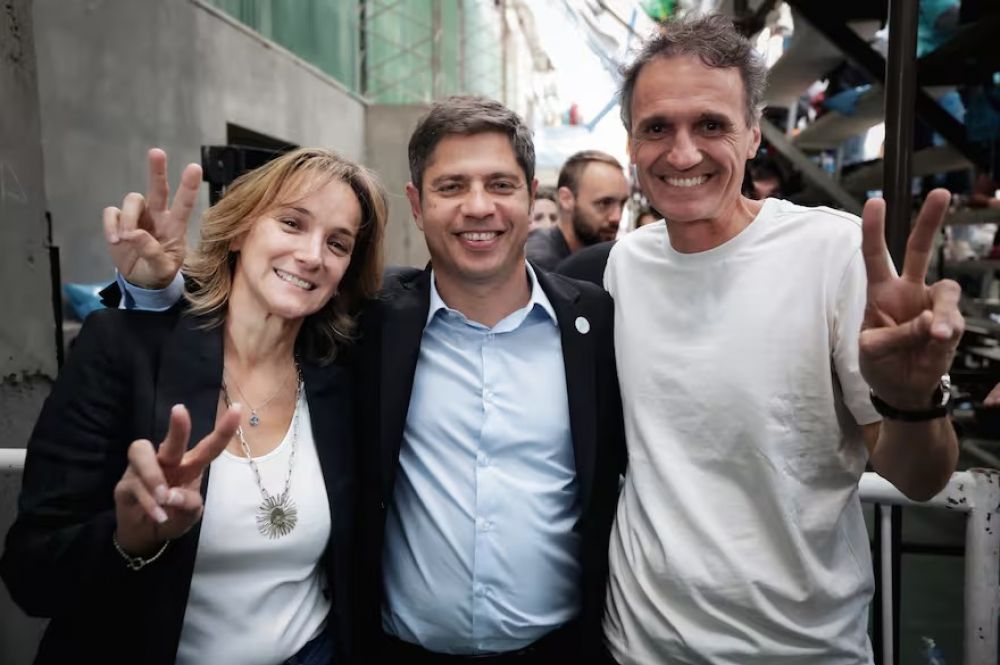 Cristina Kirchner apareci en la campaa por audio, en un acto junto a Kicillof en el que cargaron contra Milei