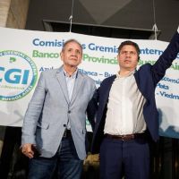 La Bancaria junto al Gobernador Kicillof ratificaron compromiso poltico en defensa de los trabajadores durante el 203 aniversario del Banco Provincia
