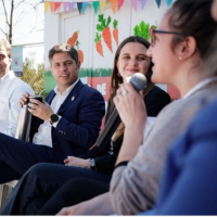 Kicillof visit un espacio de inclusin laboral para personas con discapacidad en Lujn