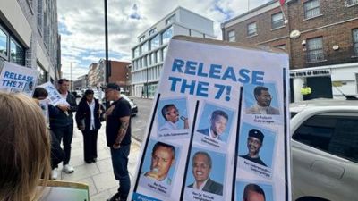 Manifestacin pide liberacin de 7 lderes religiosos