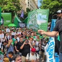Paro nacional de 24 horas con movilizacin y acampes: ATE exige la liberacin de Giuliani y rechaza a la represin de Llaryora y Milei