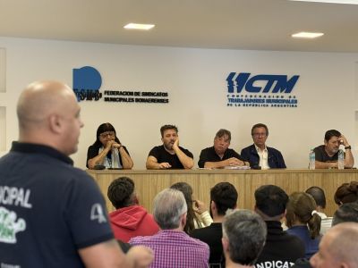 Se completar el trasvasamiento generacional y Hernn Doval quedar al frente de la Federacin de Sindicatos Municipales Bonaerenses