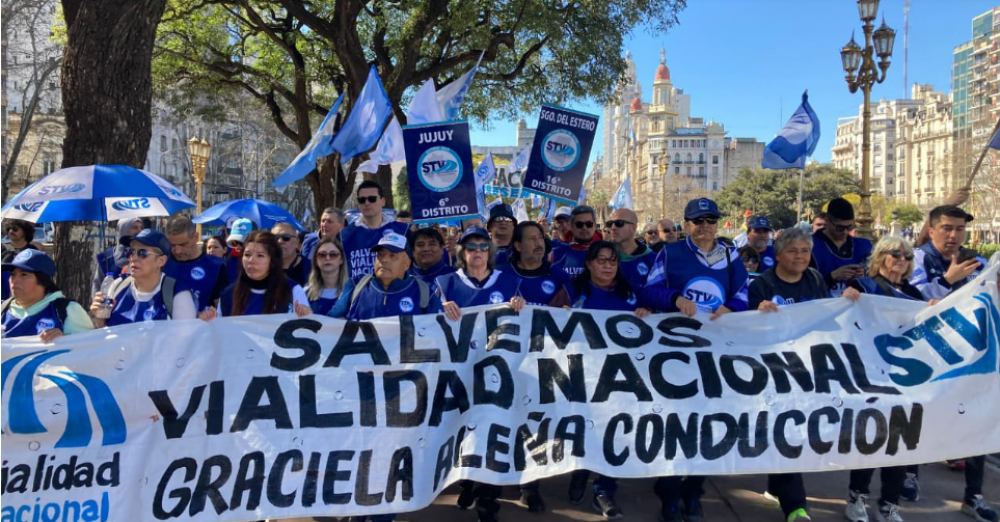 Vialidad Nacional: los trabajadores celebraron la derogacin del Gobierno al Decreto que dispona el cierre del organismo