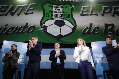 Tres en uno para el cierre de campaa de Fuerza Patria