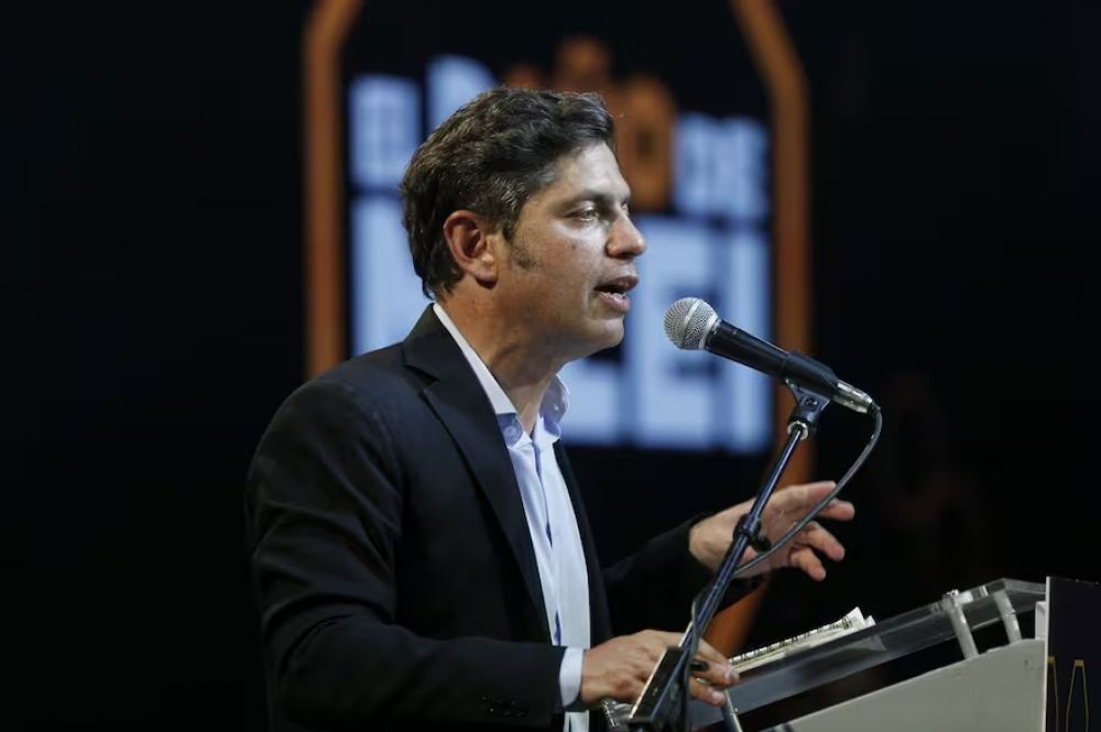 Kicillof critic el acto de LLA en Moreno y reaccion a una frase de Milei