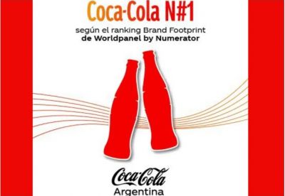 Coca-Cola es la marca ms elegida en la Argentina por quinto ao consecutivo segn Brand Footprint