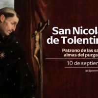 Hoy celebramos a San Nicols de Tolentino, intercesor de las almas del purgatorio