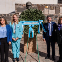 San Juan rind homenaje a Sarmiento en el 137 aniversario de su fallecimiento