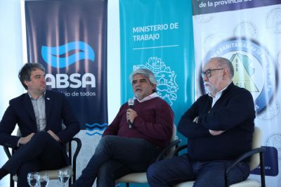 Walter Correa lanz los comits mixtos de salud, higiene y seguridad en la empresa de Aguas Bonaerenses ABSA: Su gestin demuestra que el Estado puede garantizar recursos esenciales