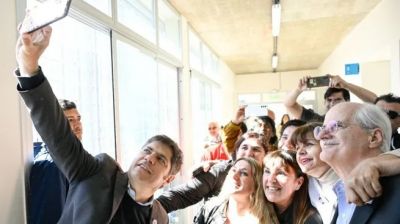 Axel Kicillof retoma la campaa y encara gira con candidatos nacionales