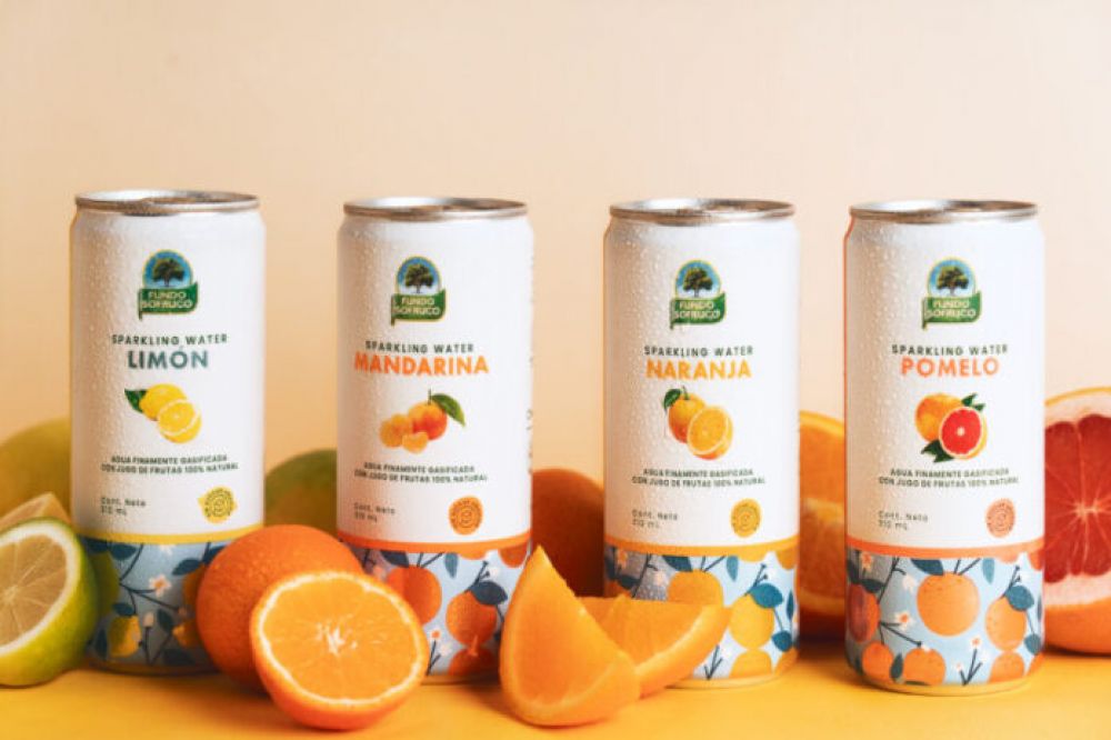 Fundo Sofruco en Espacio Food Service presenta sus nuevas aguas saborizadas 100% naturales