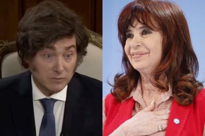 Ay Milei en serio que lo peor ya pas? Daaale!: Cristina Kirchner arremeti contra Javier Milei tras la cadena nacional 