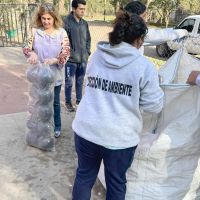 Escuelas de Villa Huidobro contribuyen con el reciclaje de residuos slidos