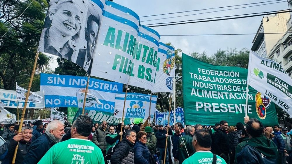Con una movilizacin a la poderosa CIPA, trabajadores de la Alimentacin presionarn para llegar a una paritaria que sostenga el poder adquisitivo