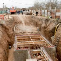 En Mercedes, la Provincia avanza con las obras del nuevo colector cloacal