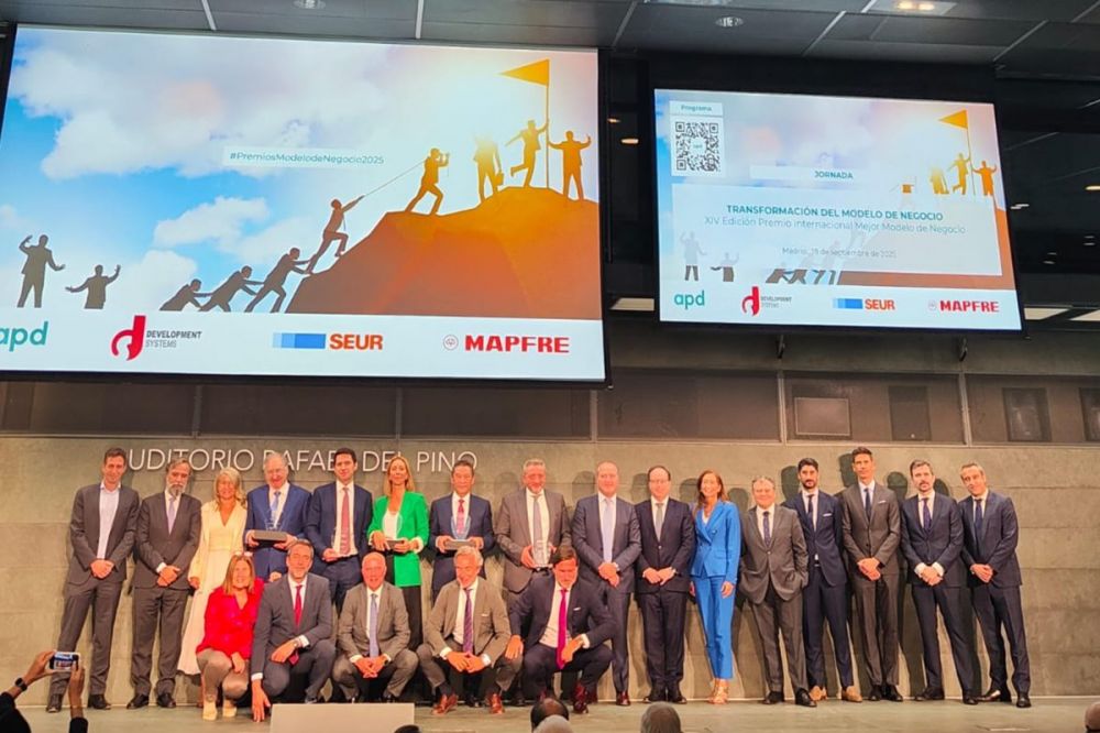 Urbaser recibe el premio al mejor modelo de negocio en la categora de sostenibilidad