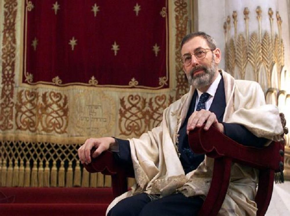 Mensaje del Papa al Gran Rabino de Roma: 'que Dios nos conceda el don de la paz'