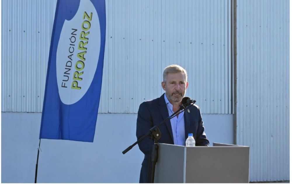 Frigerio anunci reduccin del 65% de la tarifa elctrica al sector arrocero