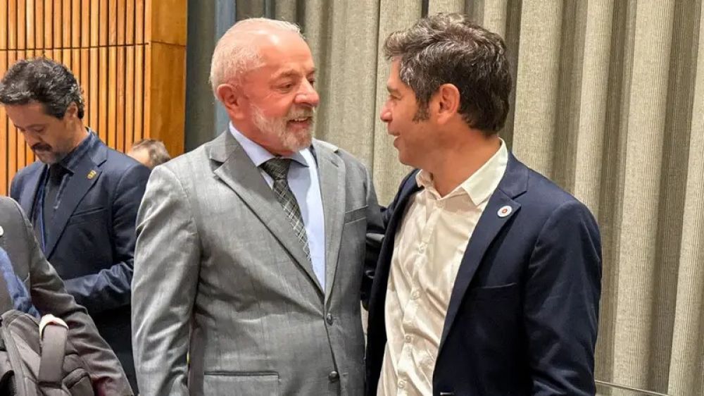 Arropado por lderes progresistas, Axel propone una posicin internacional opuesta a la de Milei