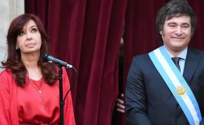 CFK critic el endeudamiento que tom Milei: 