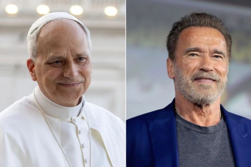 Arnold Schwarzenegger se une al Papa Le�n XIV por la justicia clim�tica