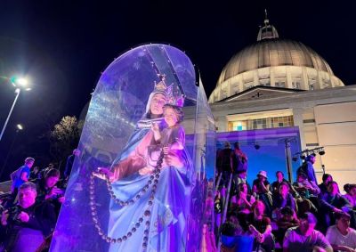 San Nicols: Mons. Santiago anim a mirar a la Virgen como fuente de consuelo y paz