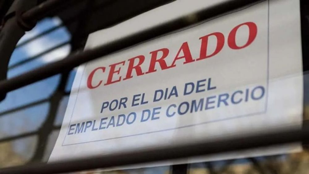 Ss homolog el traspaso del Da del Empleado de Comercio para lunes 29 de septiembre