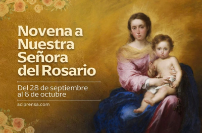 Hoy se inicia la novena a Nuestra Seora del Santo Rosario