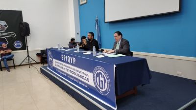 Capacitaciones en el SPIQyP: ms de 250 delegados debatieron sobre la Ley de Bases y el Convenio Colectivo de Trabajo