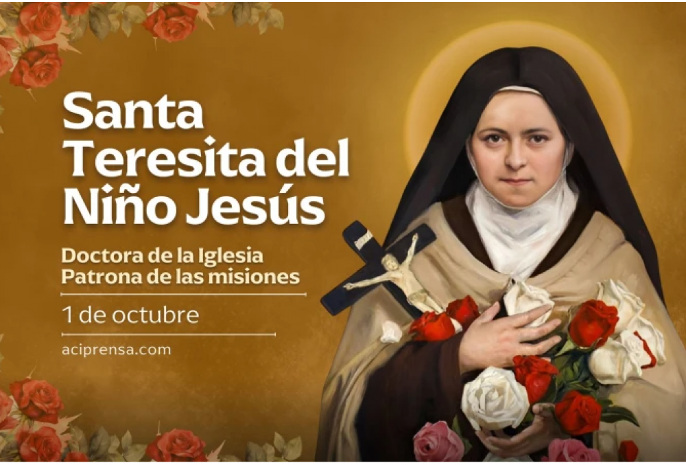 Hoy se celebra la fiesta de Santa Teresita del Nio Jess, patrona universal de las misiones