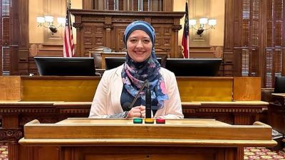 Ruwa Romman quiere hacer historia y convertirse en la primera gobernadora musulmana de Georgia