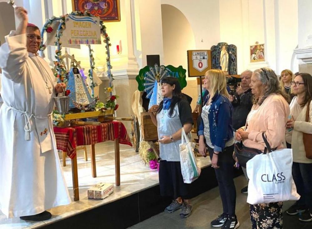 Mons. Tissera: 'La Virgen de Lujn viene a caminar con nosotros!'