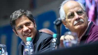 Axel Kicillof en Mar del Plata: 