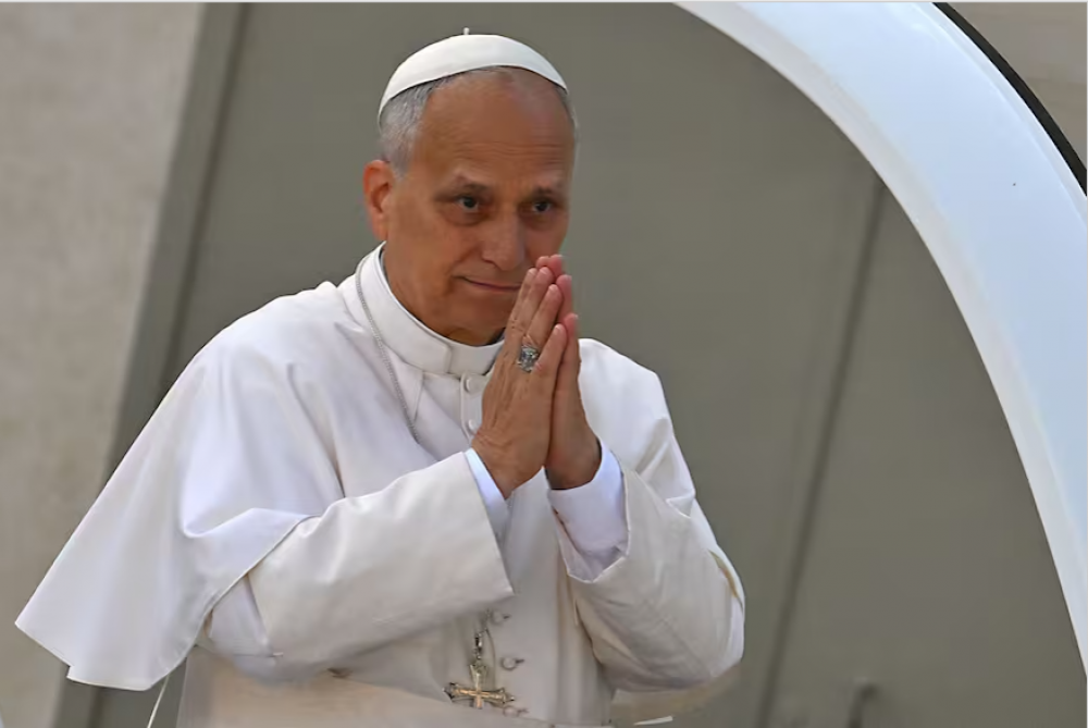 El Papa Len XIV pidi una paz justa y duradera en Gaza y conden el antisemitismo
