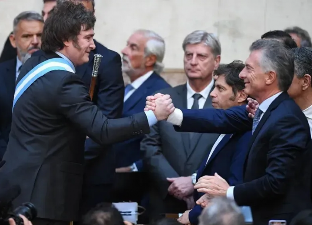 Javier Milei se rinde ante Mauricio Macri