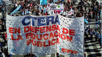 CTERA convoc a un paro nacional docente: el martes 14 de octubre no habr clases en todo el pas