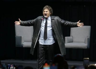 Milei presenta su nuevo libro 