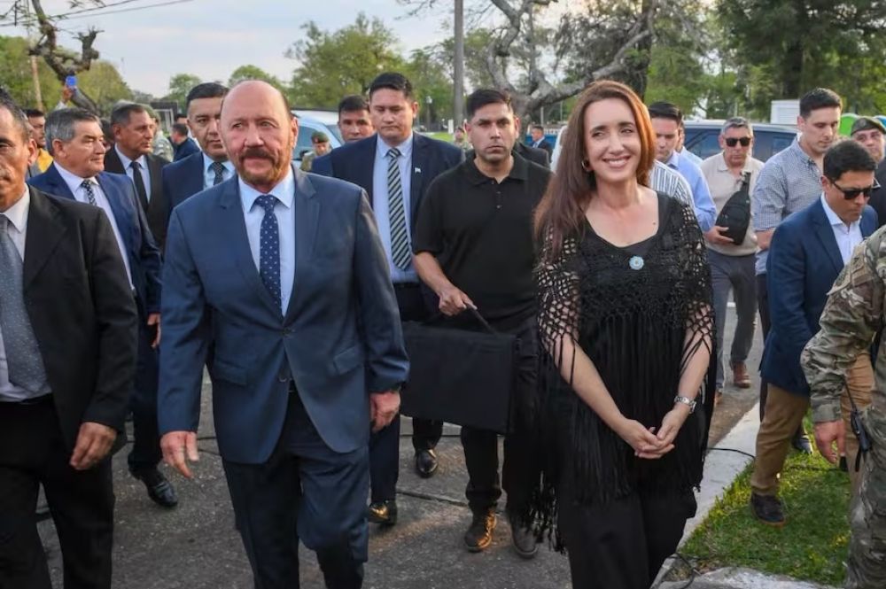 Villarruel respondi a las crticas de los libertarios por su foto con Gildo Insfrn en Formosa