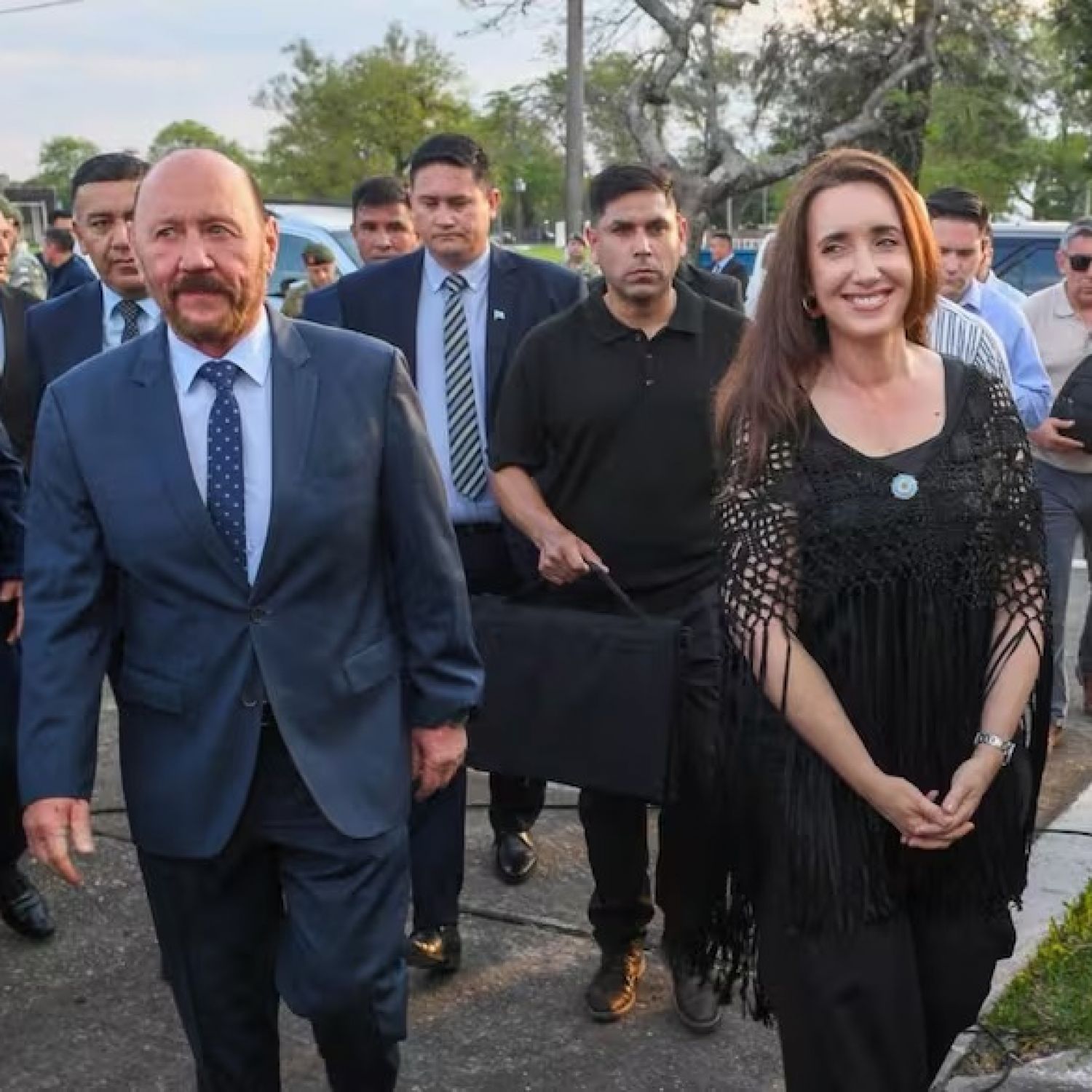 Villarruel respondió a las críticas de los libertarios por su foto con Gildo  Insfrán en Formosa