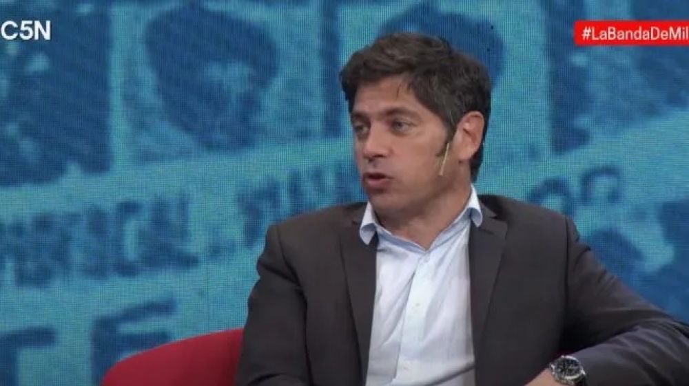 Axel Kicillof apunt contra Javier Milei tras su show musical: 