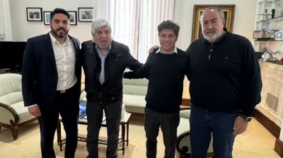En la antesala electoral, Kicillof recibi a Hugo Moyano y Hctor Daer para ratificar su alianza con la CGT