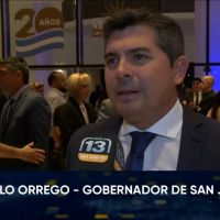 Orrego resalt el impacto econmico de Veladero y detall su agenda de gestin en Buenos Aires