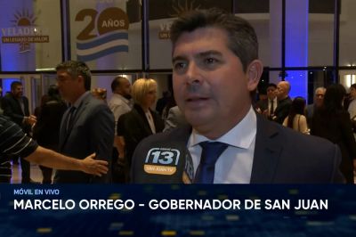 Orrego resalt el impacto econmico de Veladero y detall su agenda de gestin en Buenos Aires