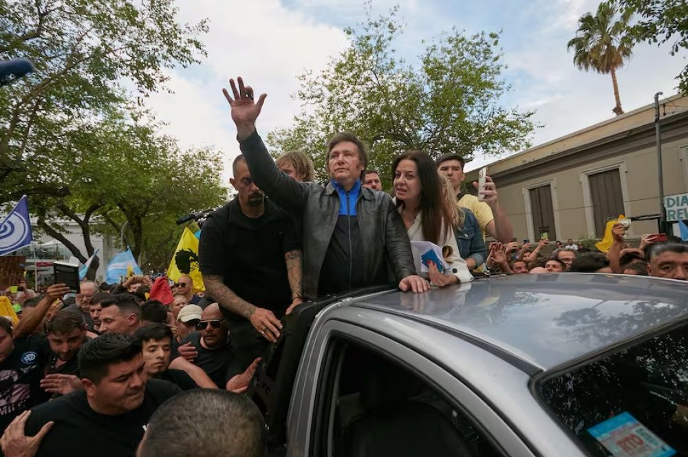 La campaa de LLA | Javier Milei llega a Mendoza y visita San Rafael, un bastin del peronismo