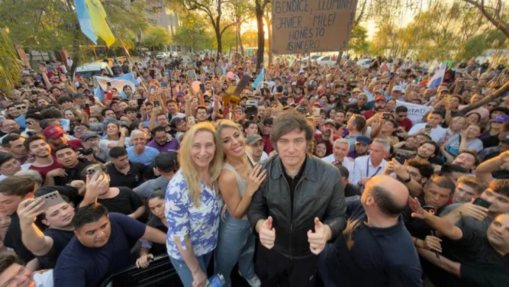Javier Milei de campaa en Chaco y Corrientes: 