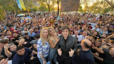 Javier Milei de campaa en Chaco y Corrientes: 