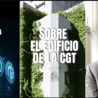 Mapping, IA y streaming, en vez de marchas y discursos: la indita puesta en escena de la CGT para el 17 de octubre