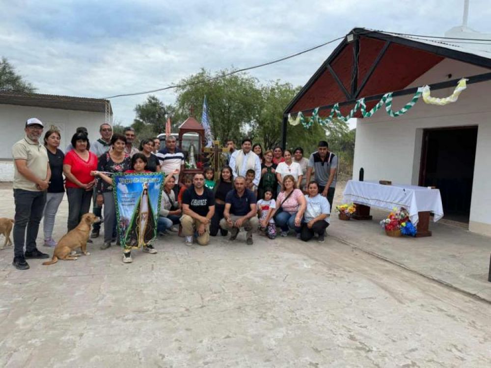 La Virgen de Huachana y la Cruz de Matar misionan por el norte de la dicesis de Aatuya