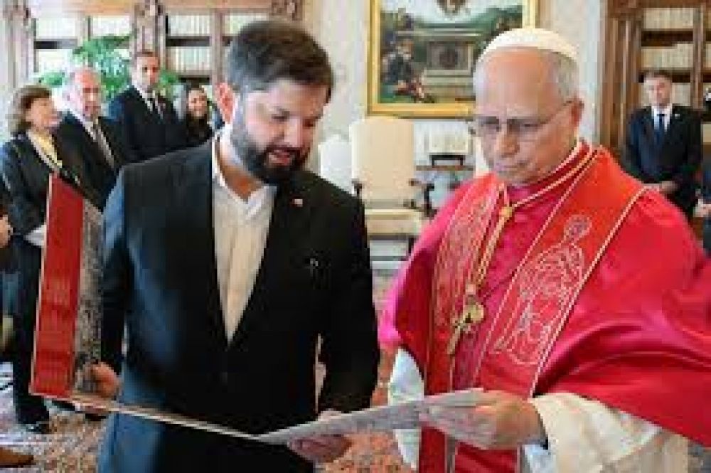 Boric asegura que el Papa Len XIV le manifest su dolor por casos de abusos en Chile